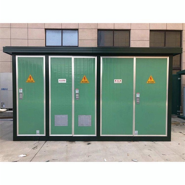 洞头1600KVA欧式箱式变压器
